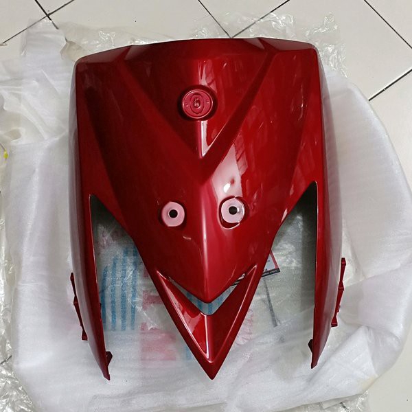 cover front panel tameng kap depan mio gt TH 2013-2015 BJ8 non original merah marun maroon