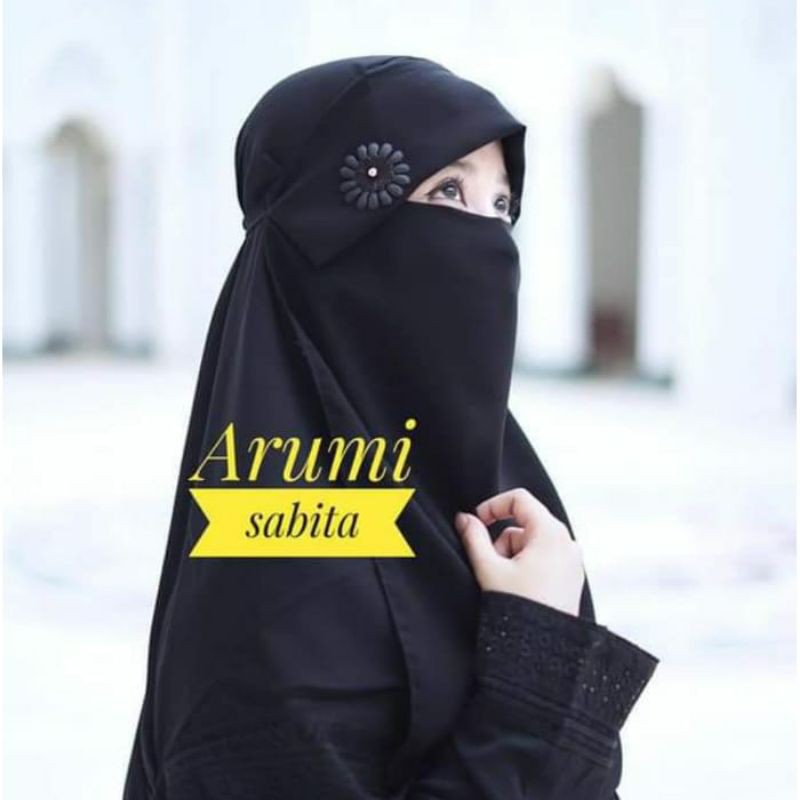 Niqab Milaya Sabita Niqob Cadar Murah