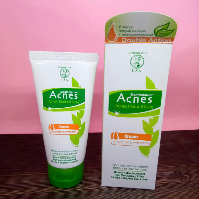 acnes cream oil control whitening 40gr