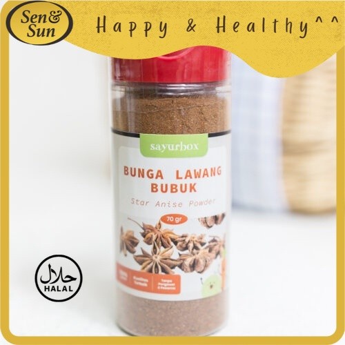 

Sen&Sun Bunga Lawang Bubuk 70 gr