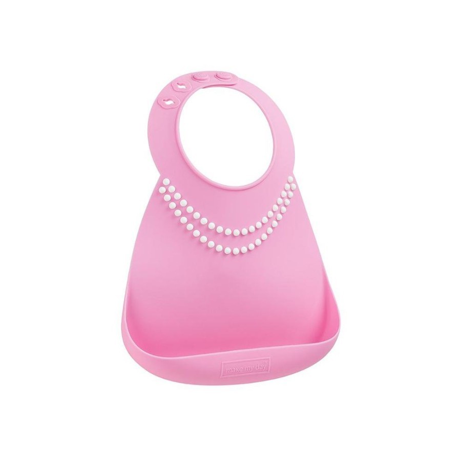 MAKE MY DAY SILICONE BABY BIB