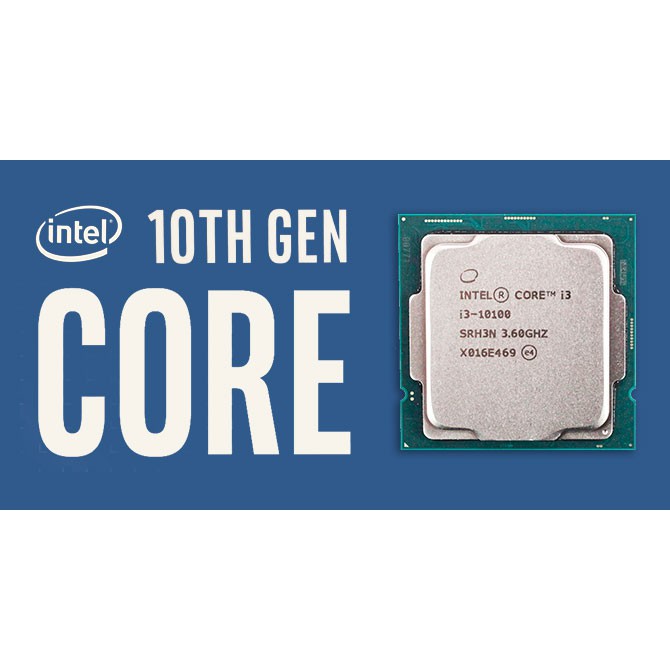 Intel Core i3-10100F 3.6Ghz Up To 4.3Ghz [Box] LGA 1200