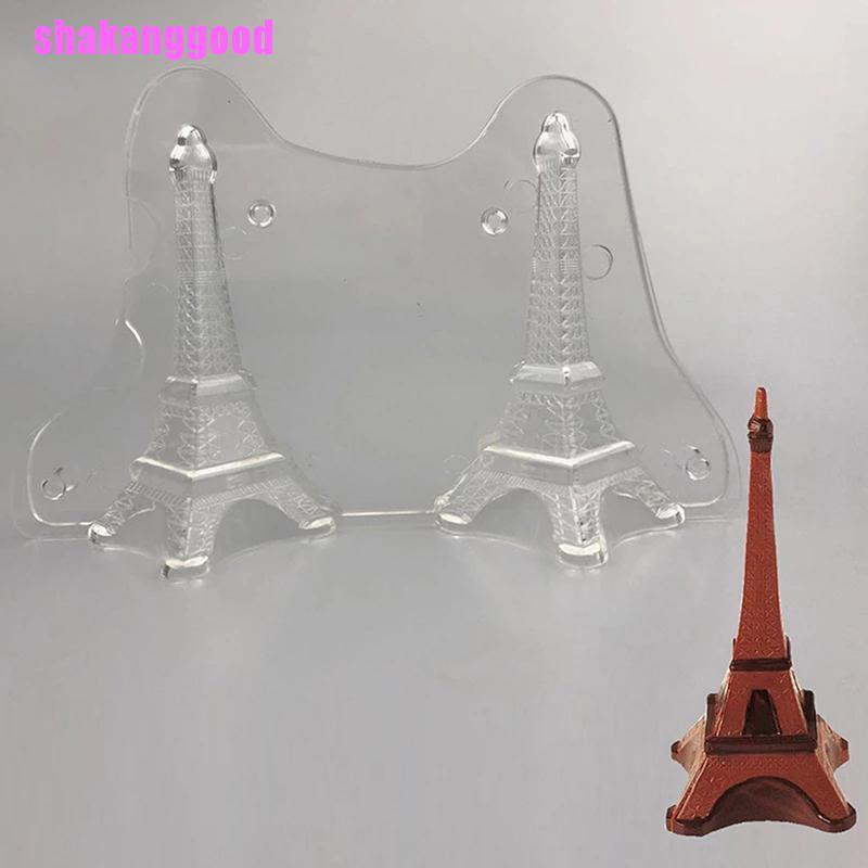 Cetakan Bentuk Menara Eiffel 3D Untuk Dekorasi Kue