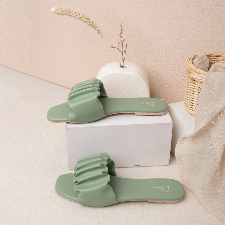 Blow Latisha Sandal Slide Scrunchie Wanita BLNI 0030-6