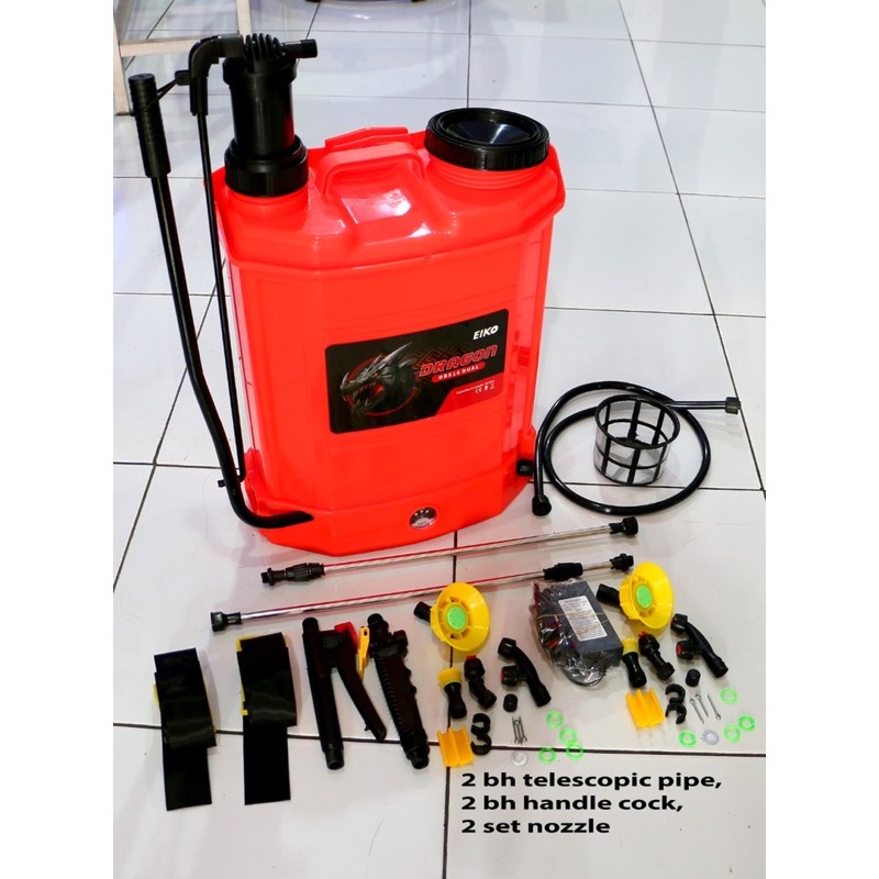 sprayer elektrik manual 2in1 16liter semprotan desinfectan semprotan hama