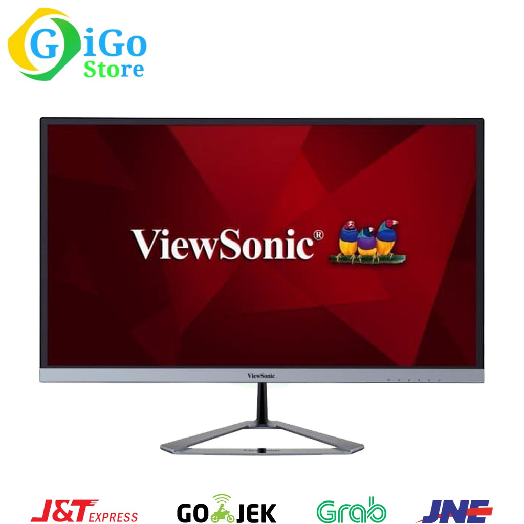 Monitor LED Viewsonic VX2476-SMHD IPS Full HD HDMI VGA For Komputer PC