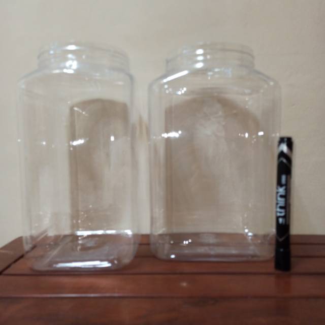 Toples serbaguna/ hiasan cupang 4 liter tanpa tutup