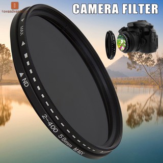LV Fader Variable ND Filter Adjustable ND2 to ND400 Neutral Density for Camera Lens