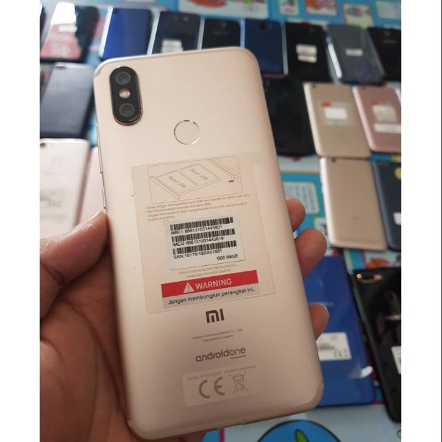 Xiaomi mi a2 big ram 4/64 second