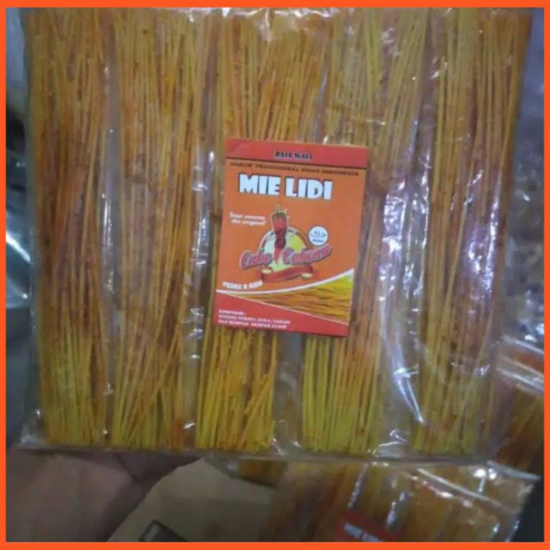 

Mie Lidi Pedas Asin 1 Pack isi 20 Pcs