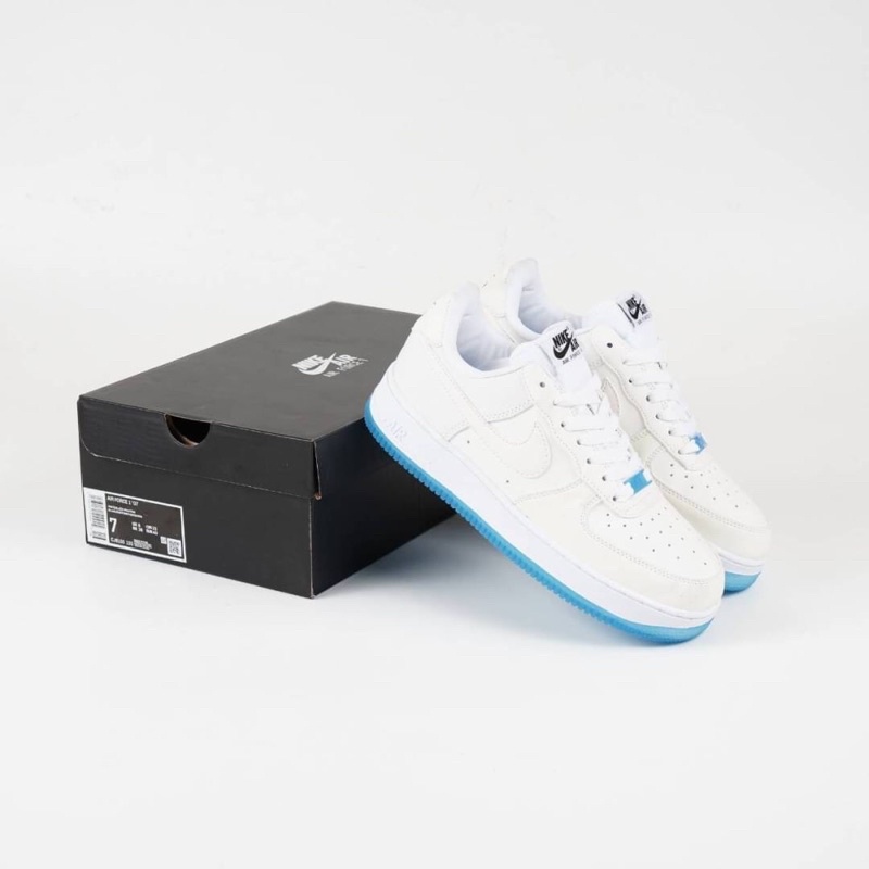 Sepatu Nike Air Force 1 UV Reactive - Change Color In Sun Sneakers Premium Quality BNIB