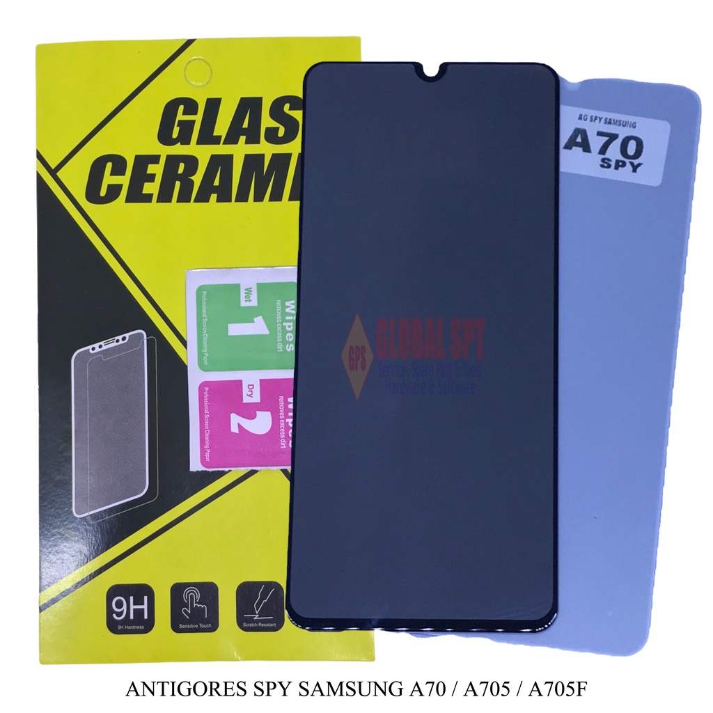 SPY SAMSUNG A70 / ANTIGORES / TEMPERED GLASS SAMSUNG A705 / A705F