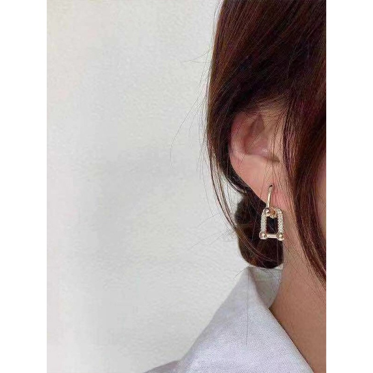 Anting Desain Kunci Kecil Gaya Korea