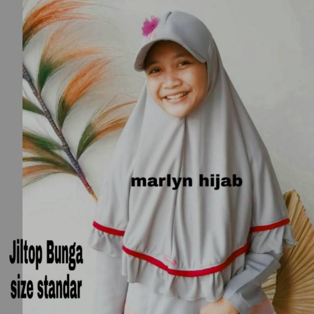 Jilbab Topi dewasa jilbab size standar jilbab sporty/marlynhijab354