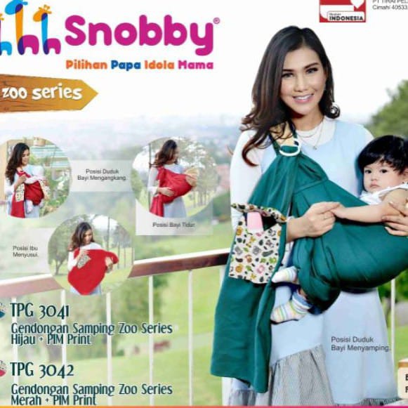 NEW ARRIVAL Snobby TPG 5241 Gendongan Samping Bayi Flamingo Series / TPG 3041 TPG 3042