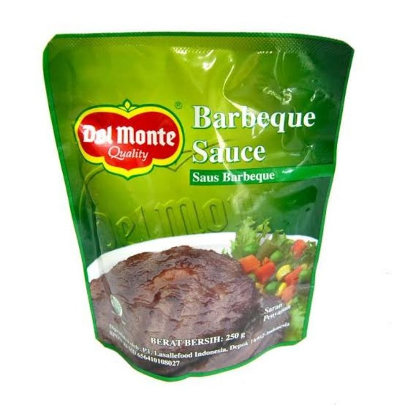 

SAUS BARBEQUE DELMONTE 250gr