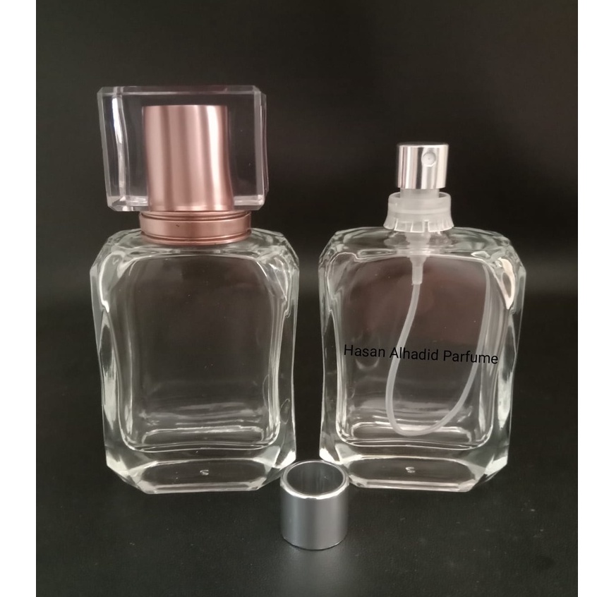 Botol Parfume V32408 Easypum Silver Tutup Crystal Rose Gold Eceran/Pcs