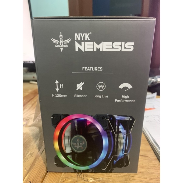 NYK Nemesis Cooler Storm DT100 / NYK DT100 / NYK Storm / NYK DT-100 Gaming Fan Processor Universal