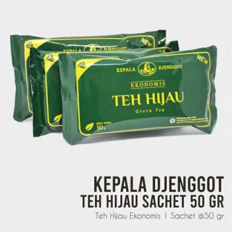 Kepala Djenggot Teh Hijau 50gr