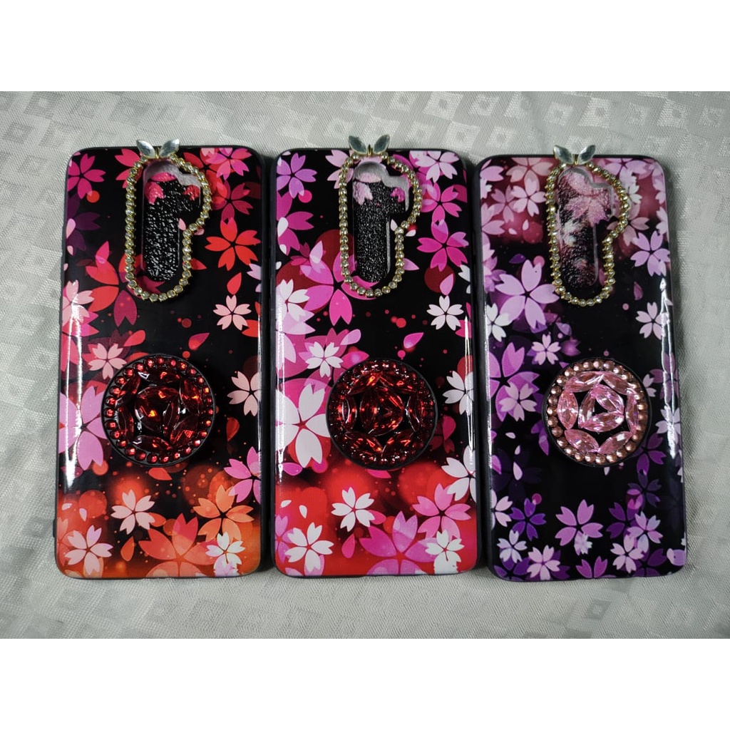 CASE KOREAN SWAROVSKY + POP SOCKET SAMSUNG A30S / A50S / A50