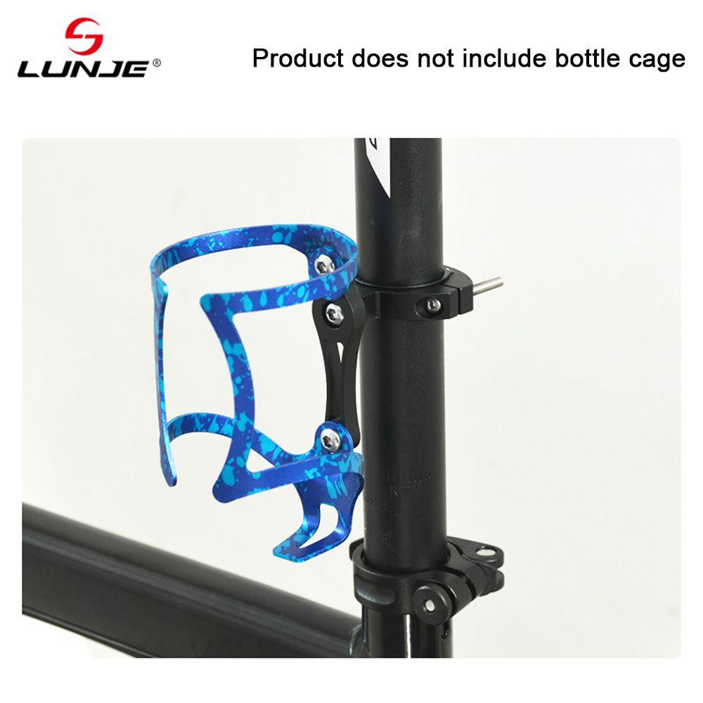 R-FLOWER Sepeda Botol Kandang Alas Ultralight Adjustable MTB Aluminium Alloy Bersepeda Aksesoris Air Minum Holder Rak