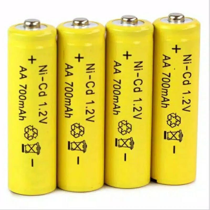 AJ Baterai Cas AA/A2 1000mAh 1,2 volt/ Batre Charger A2 700mAh 1,2volt Kualitas Bagus Murah