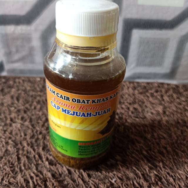 

Minyak karo cap mejuah-juah (aroma rempah)