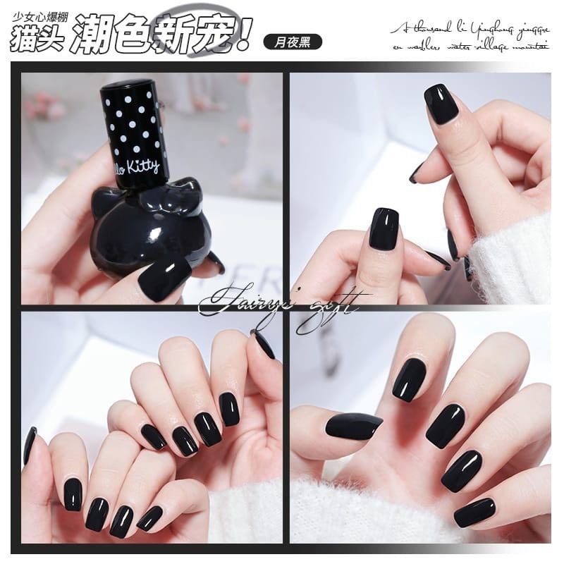 Kutek Kuku Fairy's Gift Cat Kuku Nail Polish Kutek Cair MALL SHOPPING