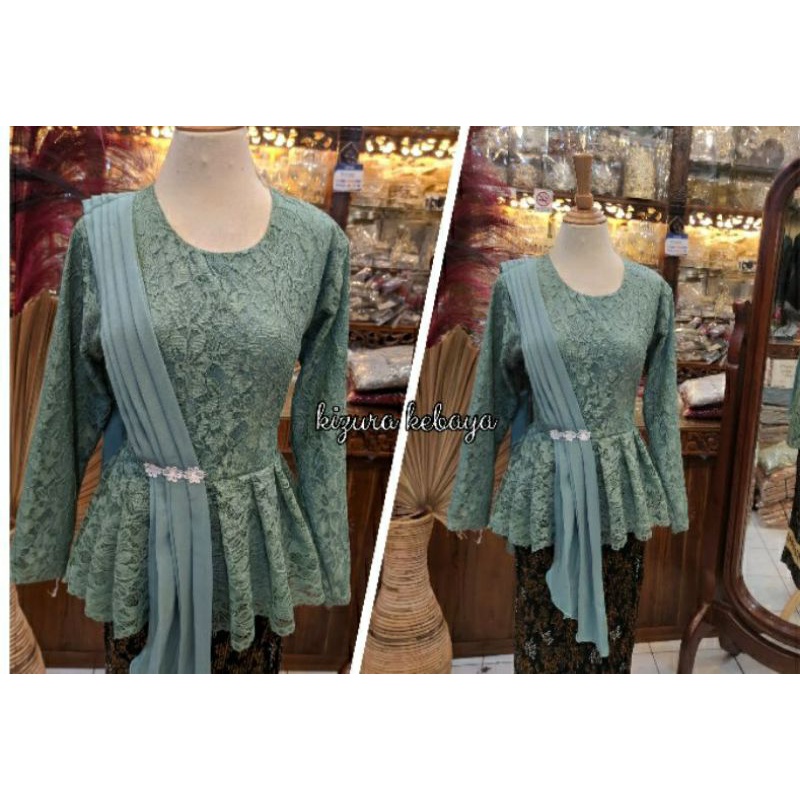 Baju Kebaya Wisuda/Kebaya Modern Atasan-Wardah