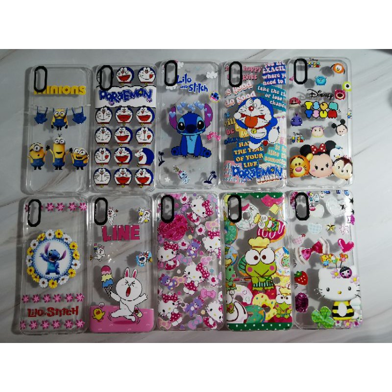 Case Tpu Cartoon Skin Aurora OPPO A3S/A7/A12/A5S/A11K/A5 2020/A9 2020/A31 2020/A37/A39/A57 2016/A52/A92/A59/F1S