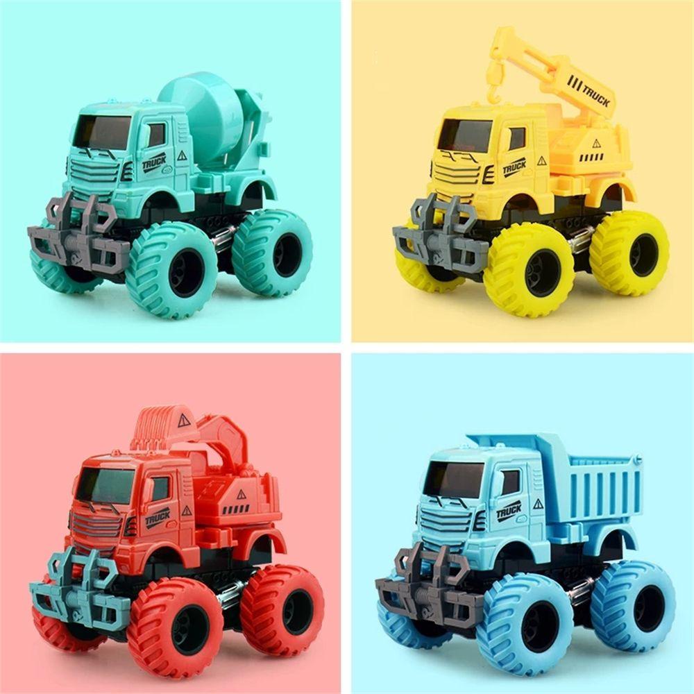 Needway   Mainan Mobil Teknik Hadiah Mini Model Mobil Klasik Simulasi Kendaraan Teknik Set Dump Truck Diecast Model Excavator