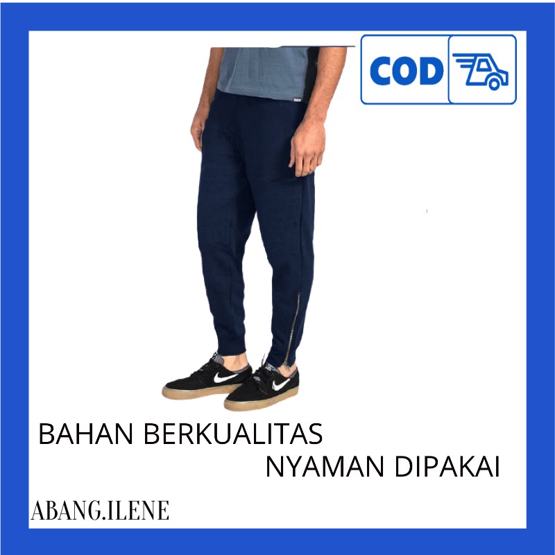 Celana Jogger Pria Training Gym Nike Jogger Airmax Pants Panjang Grosi W9G9 Terlaris Awet Side