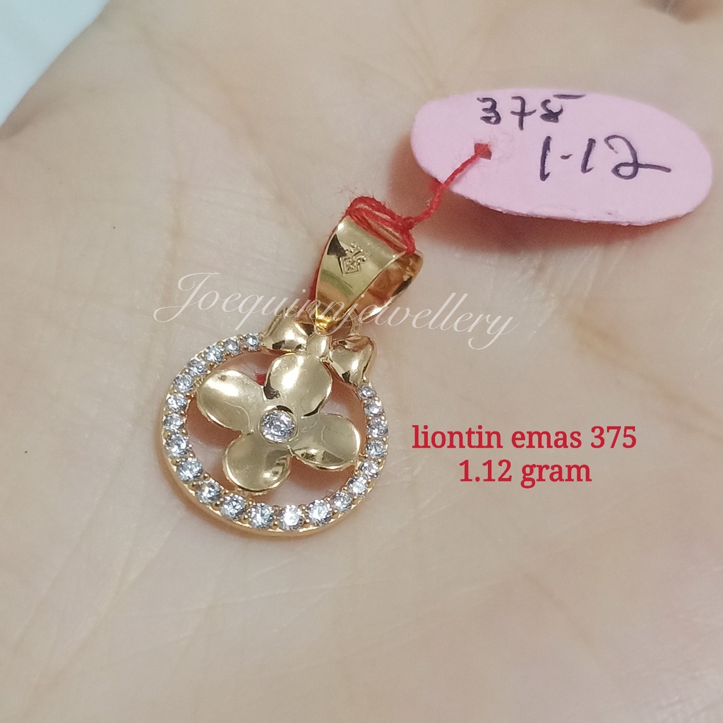 Liontin emas 375 beberapa model