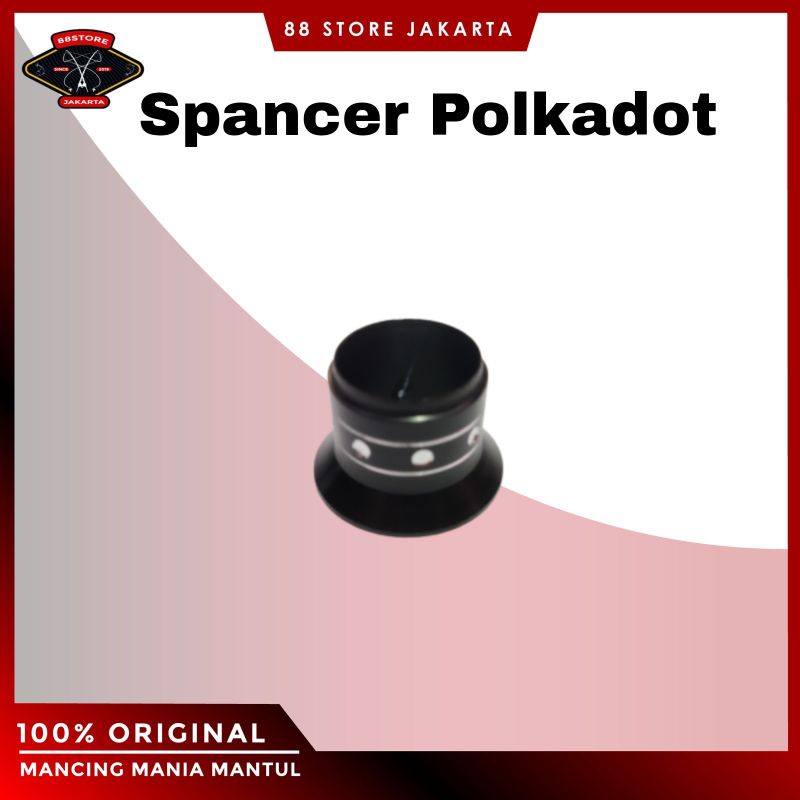 spancer polkadot spacer reelseat