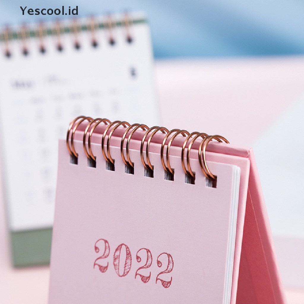 (Yescool) Kalender Meja 2022 Dengan Jadwal Jadwal Harian