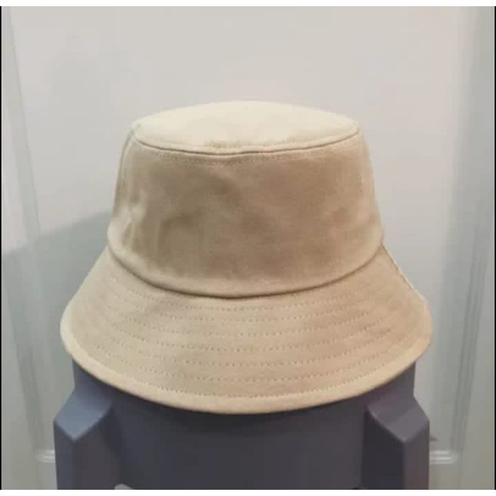 Topi Bucket Hat Polos Bucket Kore Bucket Polos Bolak Blaik