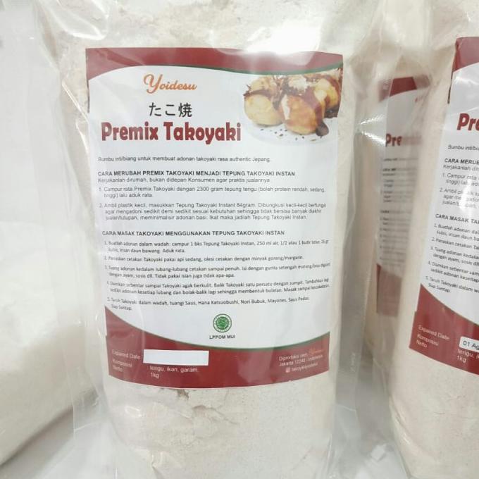 

[COD] Biang Tepung Takoyaki atau Premix 1 kg [COD]