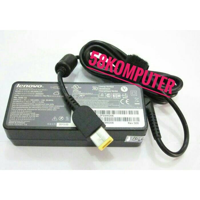 Adapter Charger Laptop Lenovo Thinkpad ADLX45NLC3 ADLX45NDC3A ADLX45NCC3A 0C19880 59370508 ADLX45NLC3A