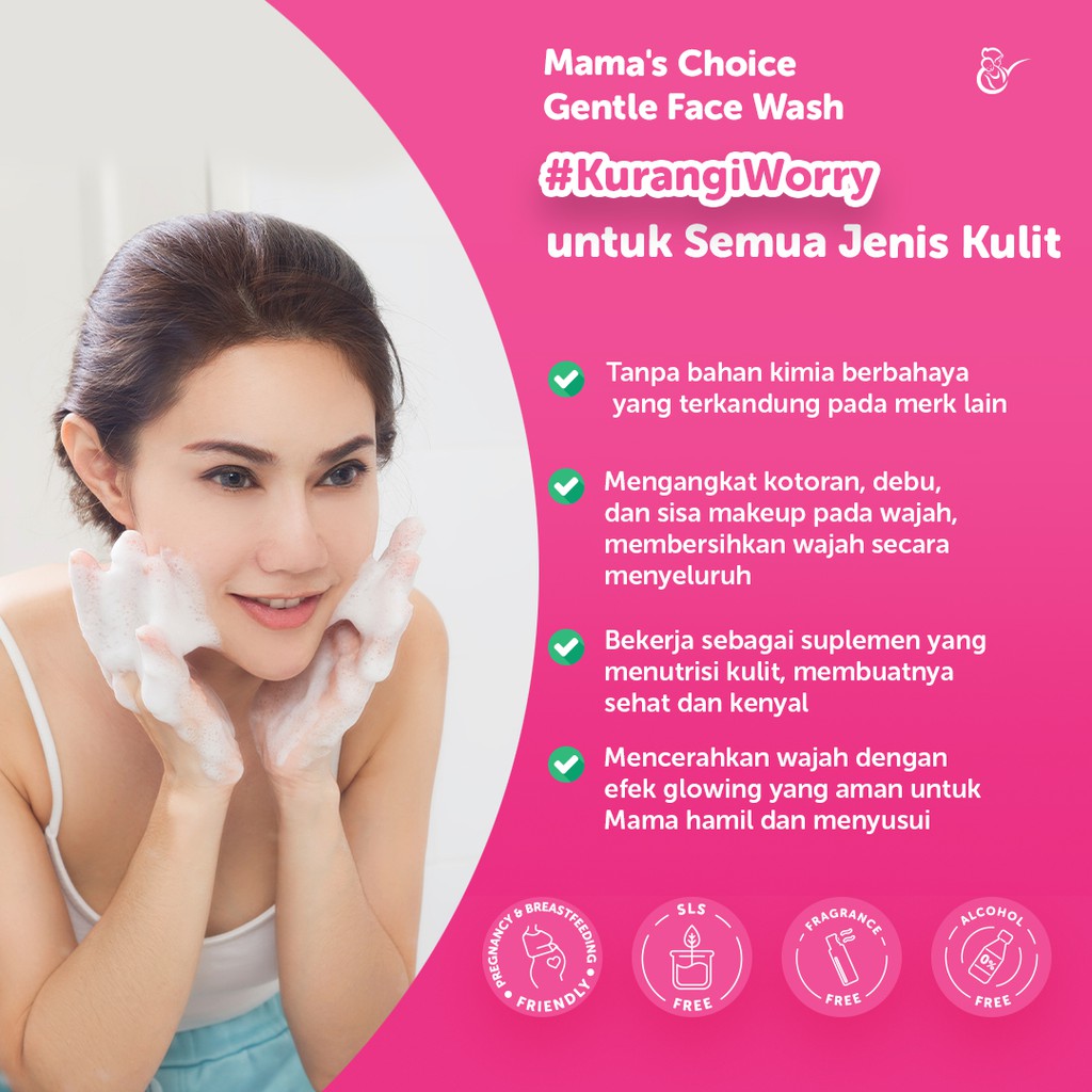 Mama's Choice Gentle Face Wash (Pembersih Wajah)