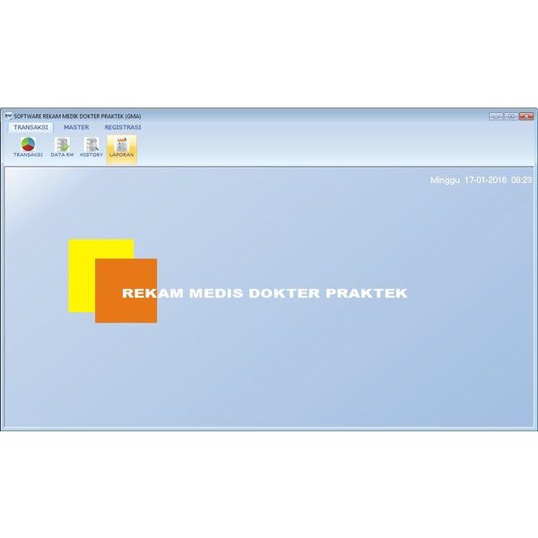 SOFTWARE PRAKTEK KLINIK DOKTER PRAKTEK GMA
