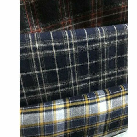 Kain Flanel Motif Kotak