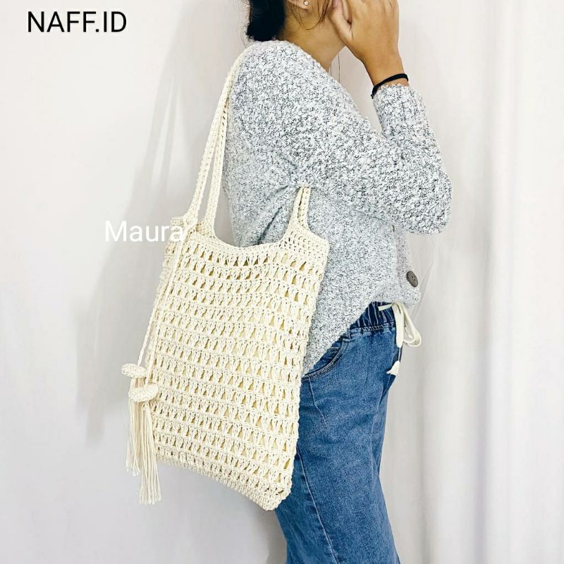 NAFF.ID-TYARA Tote bag Rajut Handmade