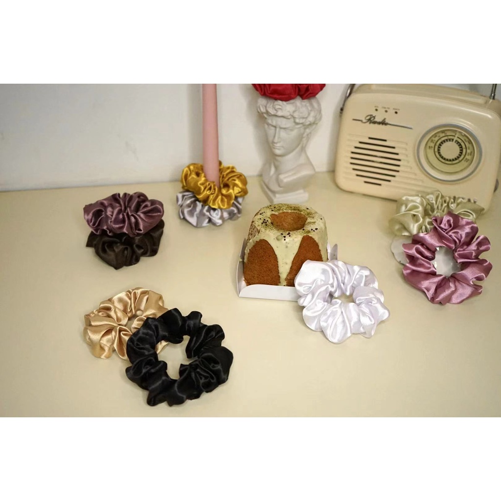 MIMOSA - Satin Scrunchies (1)