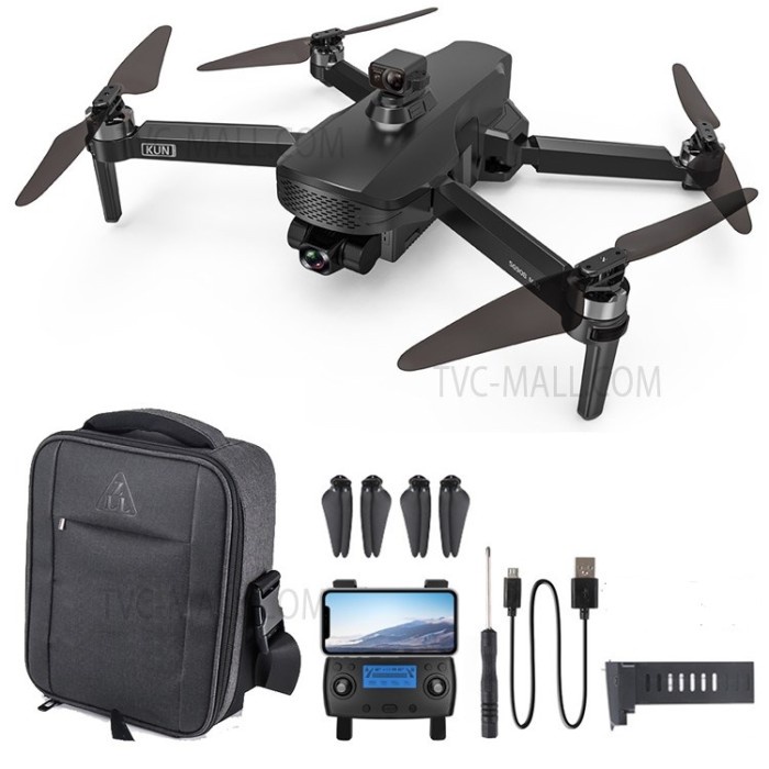 {adenastore} SG908 MAX KUN2 3KM Anti Nabrak GPS 5G 3Axis Gimbal 4K Camera Drone F11 - 1 Battery Non 