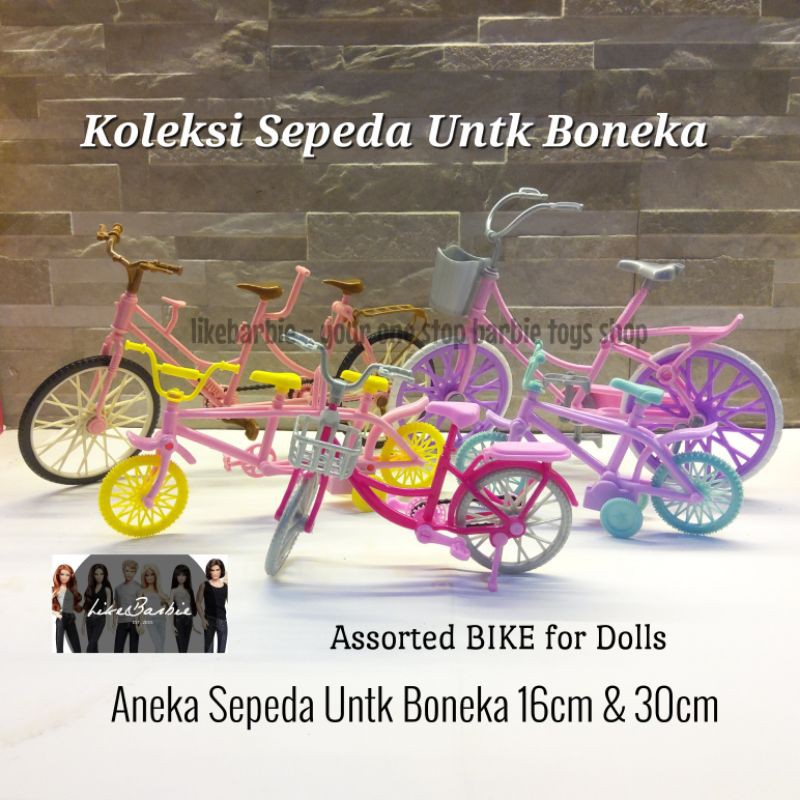 Aneka Sepeda Untuk Boneka Pivotal 30cm
