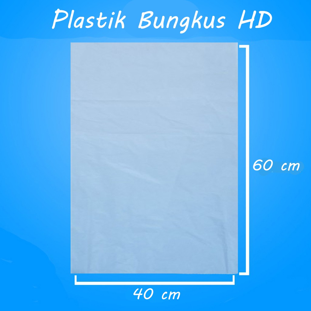 Plastik Bungkus Plastik HD ukuran 40x60 cm