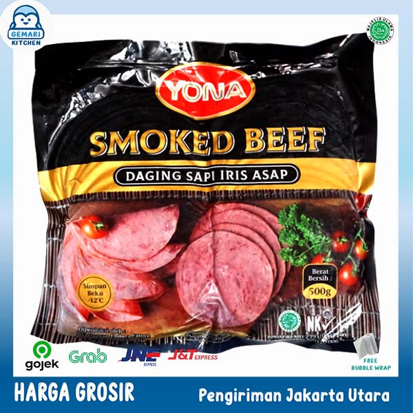 YONA SMOKED BEEF 500 GRAM &amp; 250 GRAM