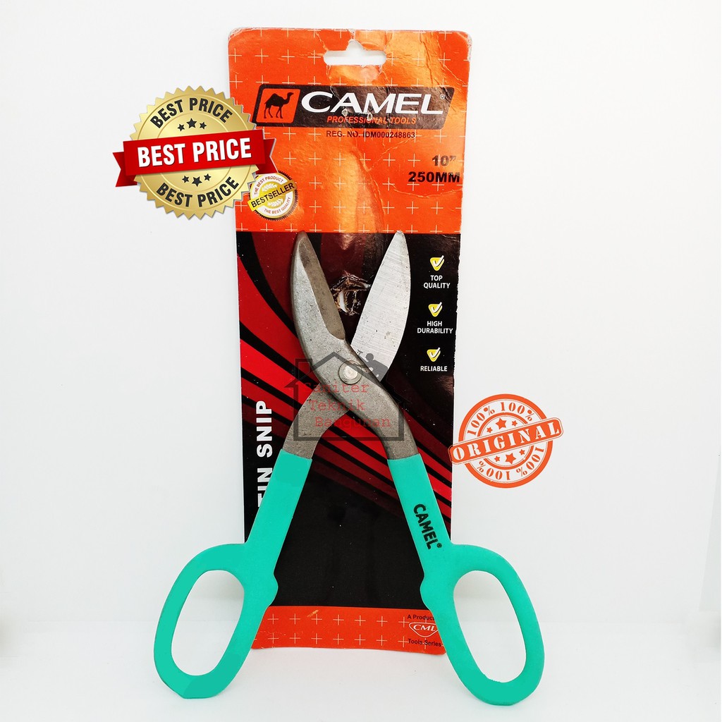 GUNTING SENG-PEMOTONG SENG-GUNTING BLISTER-GUNTING CAMEL 10&quot; INC 250MM