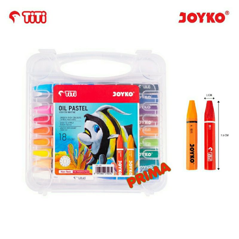

CRAYON TITI / CRAYON JOYKO 18 WARNA OP-18S