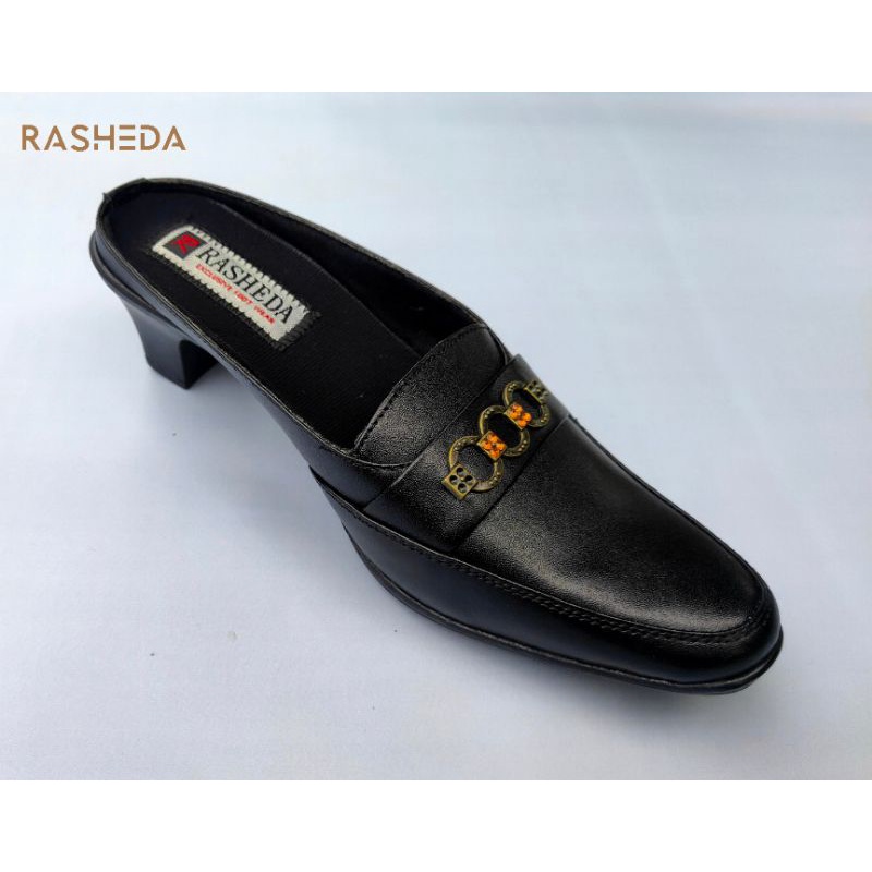 Sepatu Sandal Wanita Kulit Asli Rasheda Series SM 04 Selop Tutong Bustong